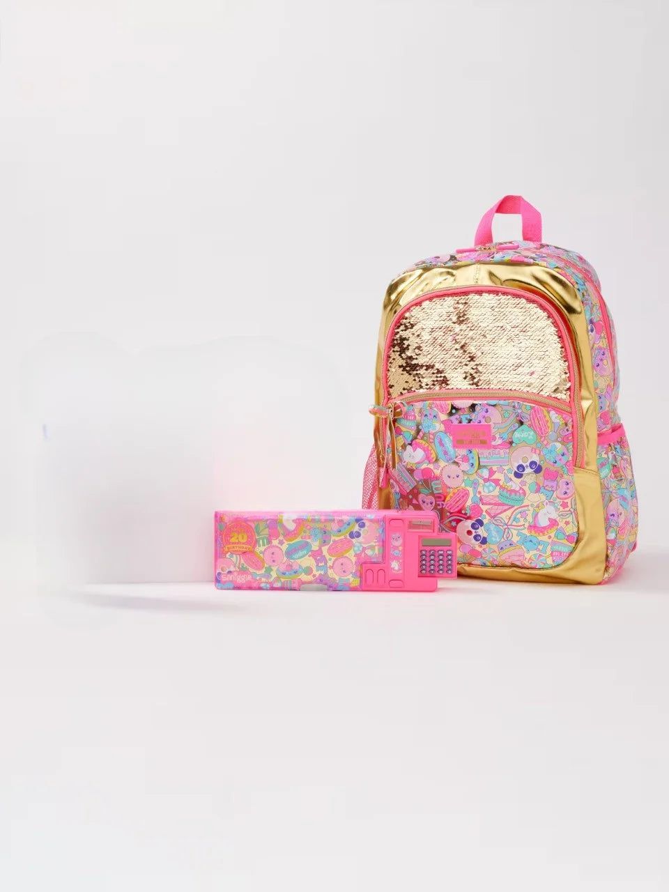 Smiggle - Vahşi Taraf 4 Parçalı Okul Çantası Seti