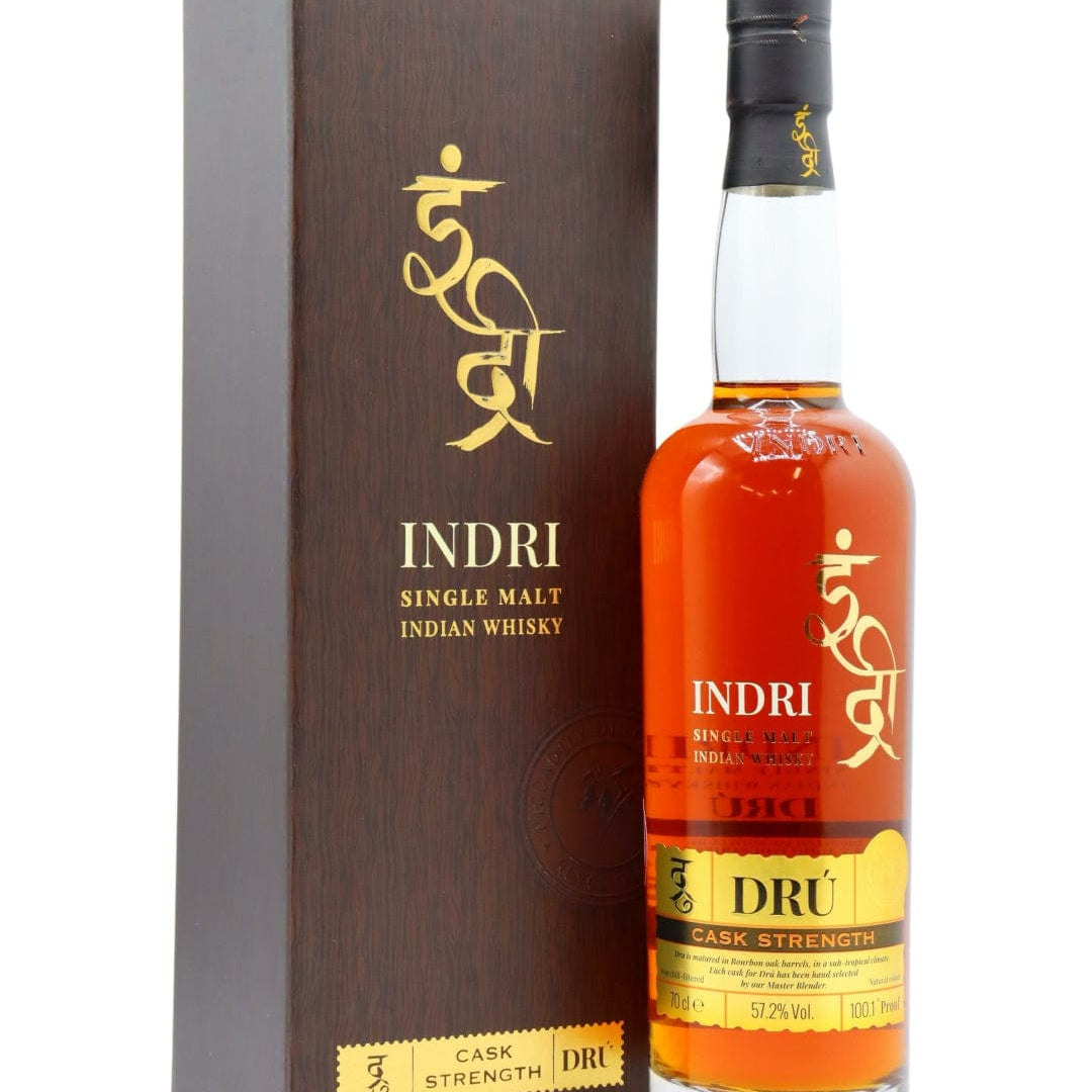 Indri Drú Cask Indian Single Malt Whisky, 70 cl