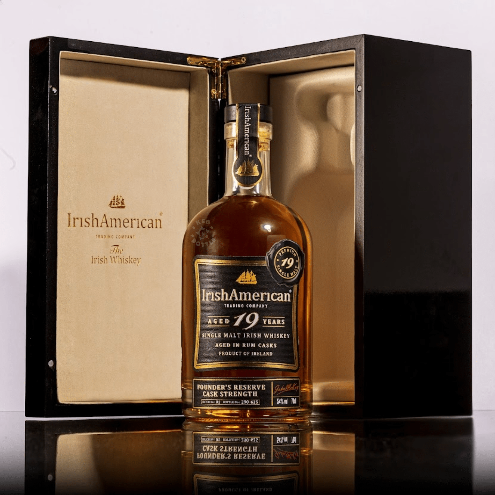 IrishAmerican Founders Reserve 19 Year Single Malt (750 ml)