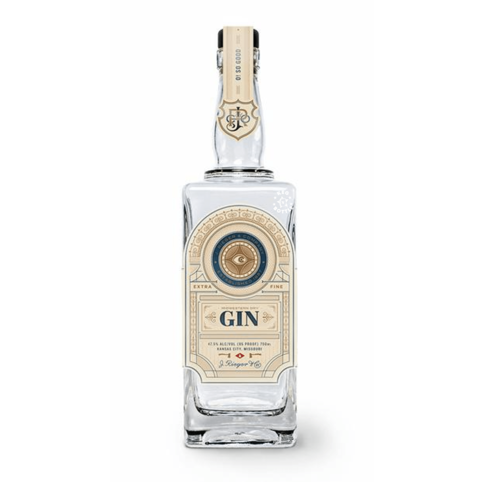 J Rieger & Co. Midwestern Dry Gin (750 ml)