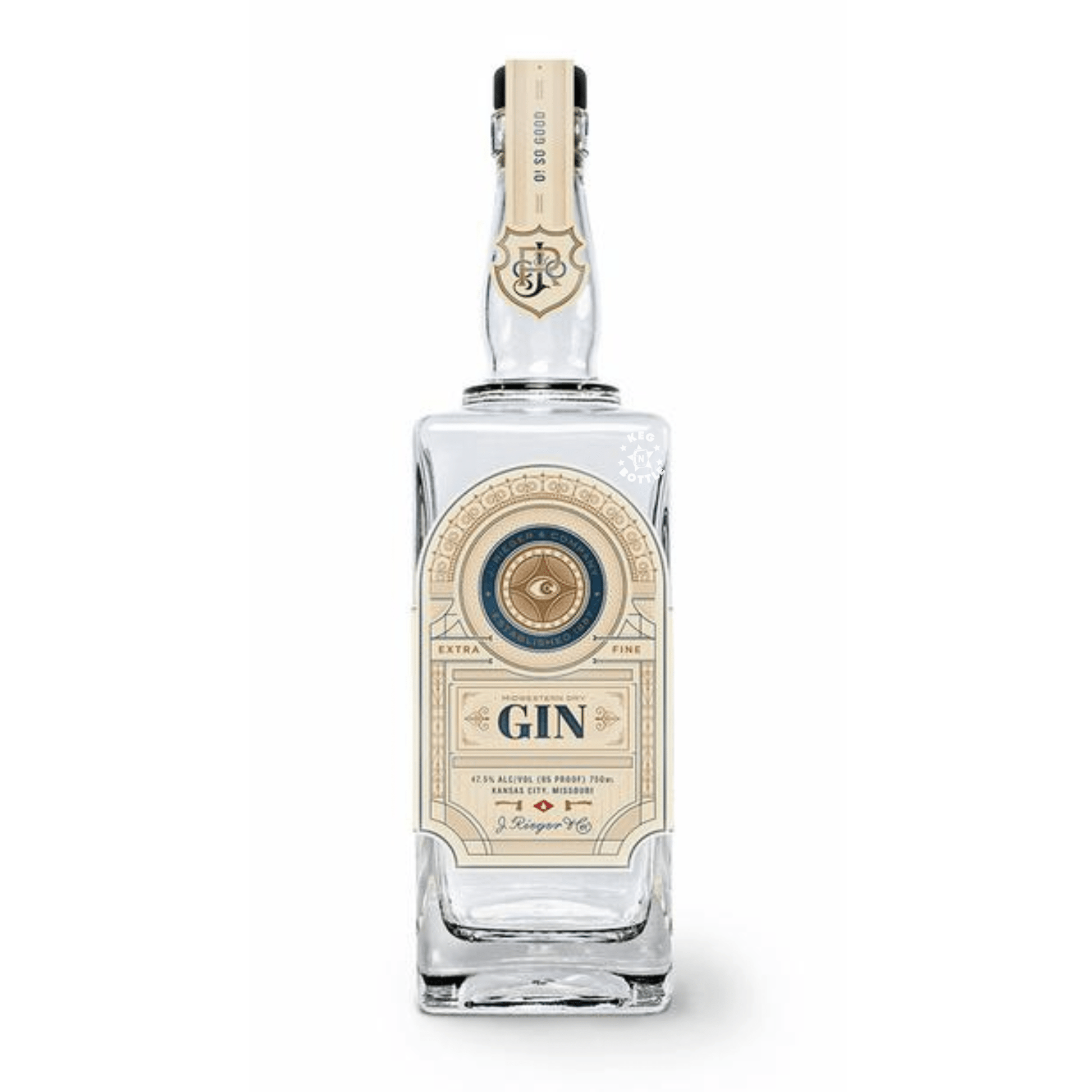 J Rieger & Co. Midwestern Dry Gin (750 ml)