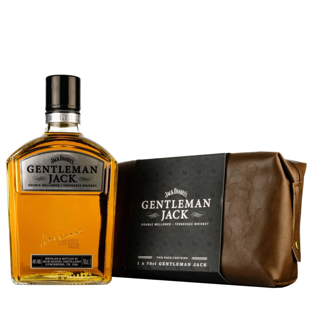 Jack Daniel's Gentleman Jack Whiskey  Washbag Gift Set, 70 cl