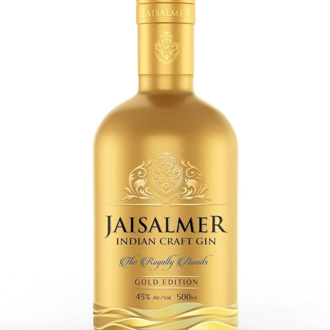 Jaisalmer Indian Craft Gin Gold Edition, 50 cl