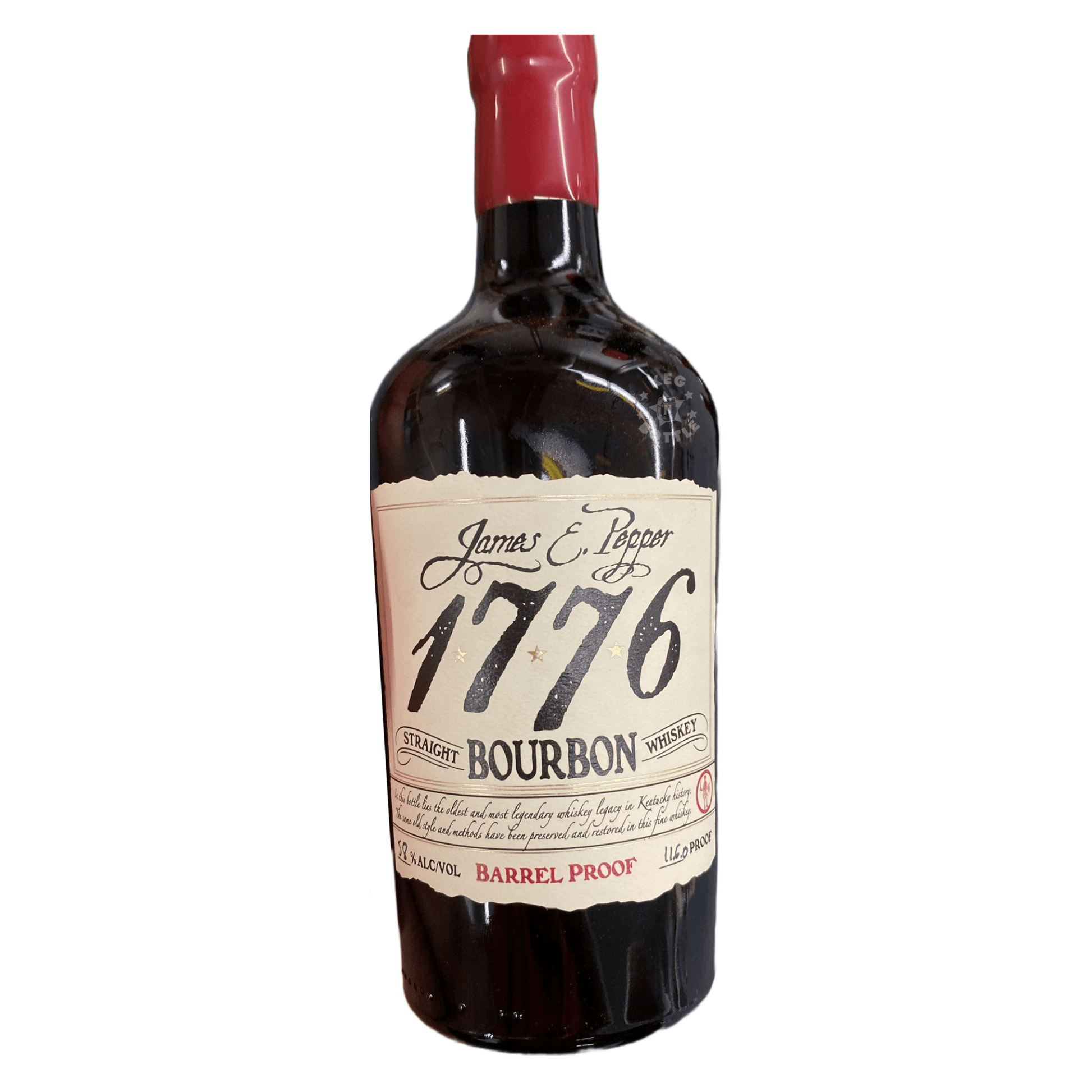 James E. Pepper 1776 Barrel Proof Bourbon (750 mL)