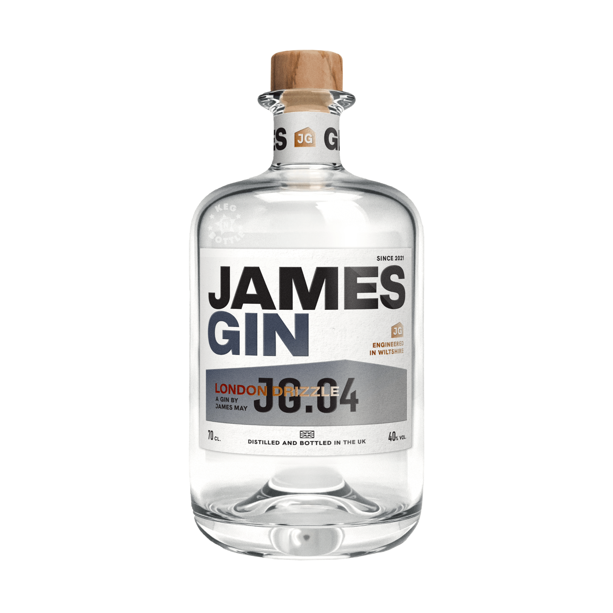 James Gin London Drizzle (700 ml)