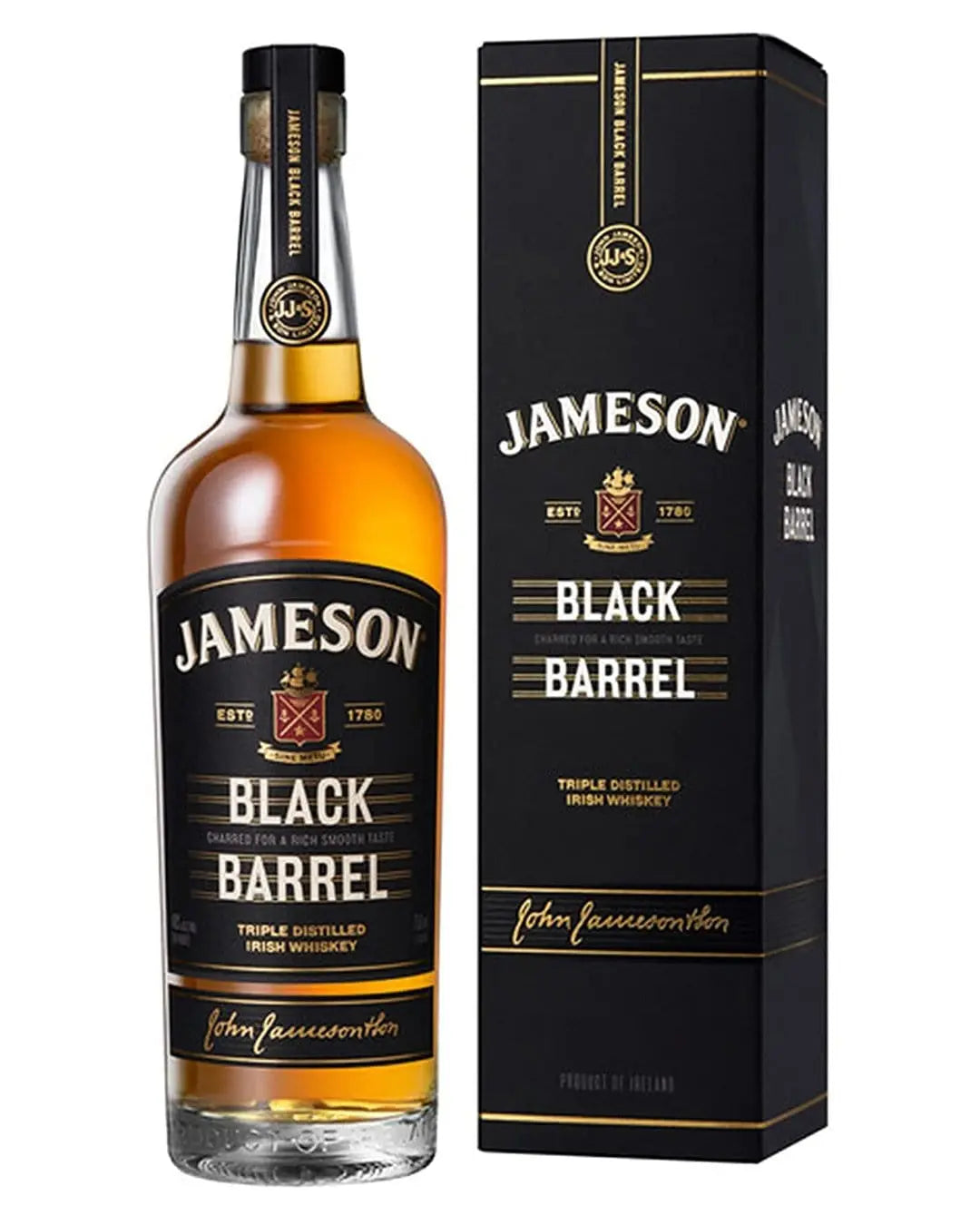 Jameson Black Barrel Blended Irish Whiskey, 70 cl