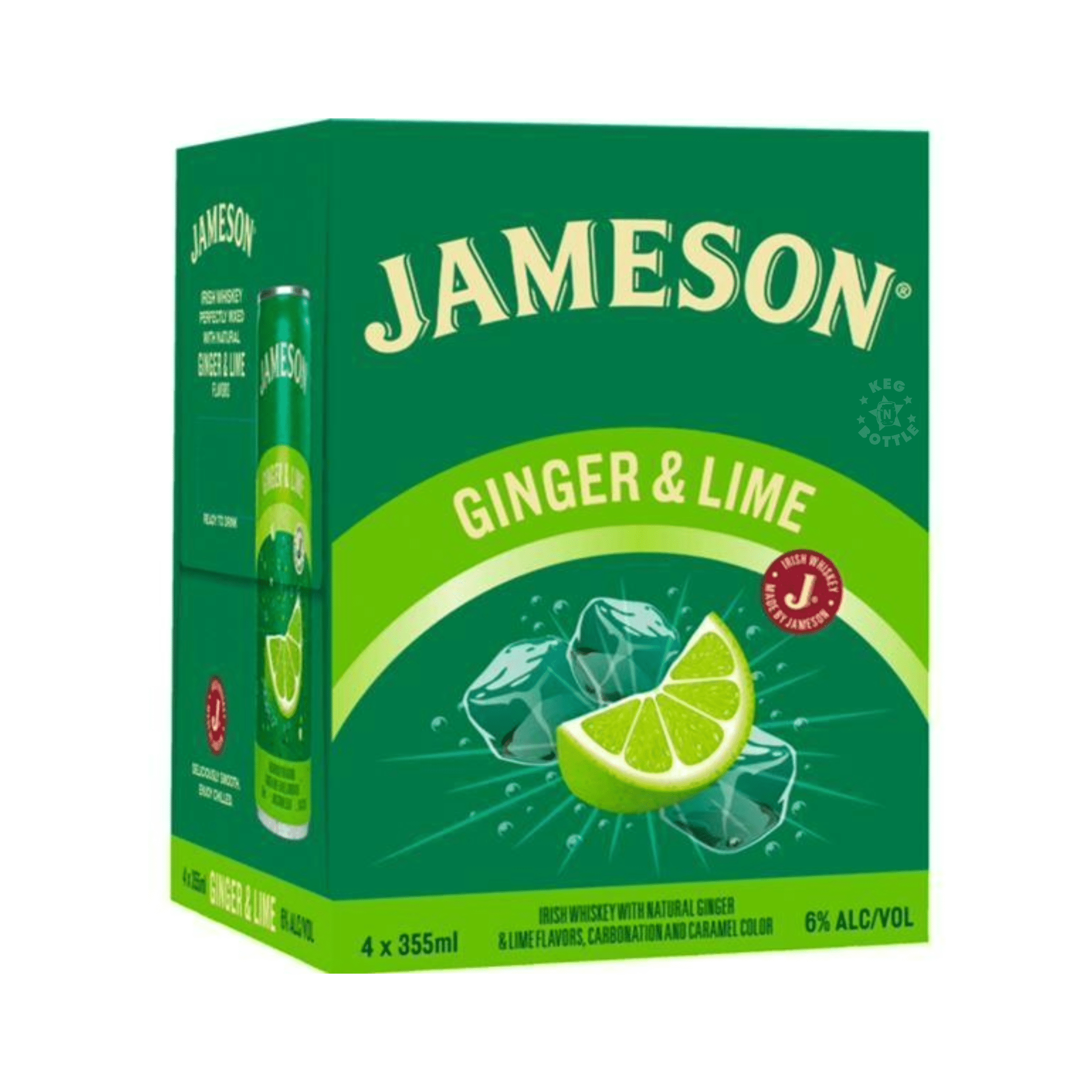 Jameson Ginger & Lime Cocktail (4 Pack)