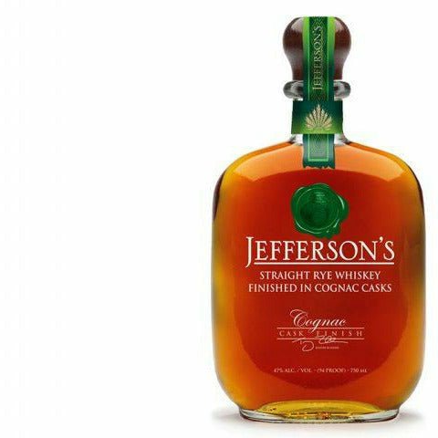 Jefferson's Straight Rye Whiskey Finished In Cognac Casks (750 mL)