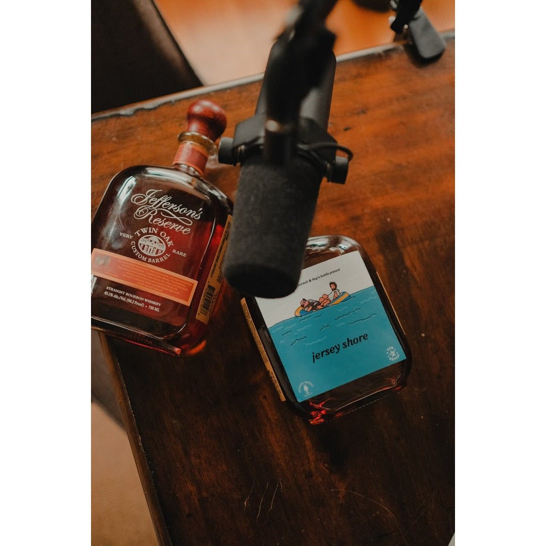 Jefferson's Twin Oak Custom Barrel Bourbon (JERSEY SHORE) - Bourbon Pursuit & Keg N Bottle Barrel Pick 750 ml