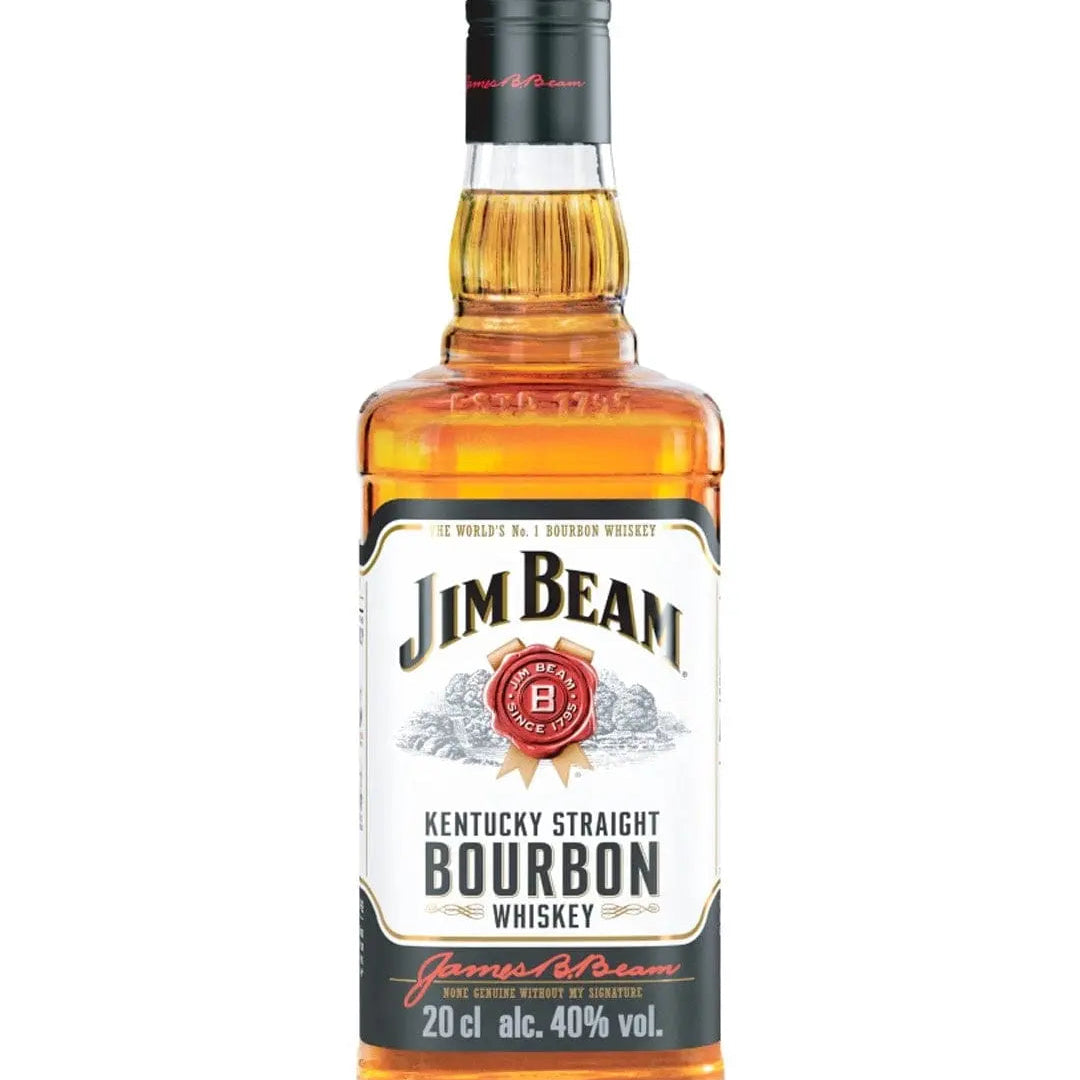 Jim Beam Bourbon Whiskey, 20 cl