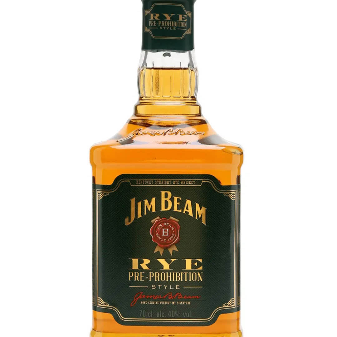 Jim Beam Rye Whiskey, 70 cl