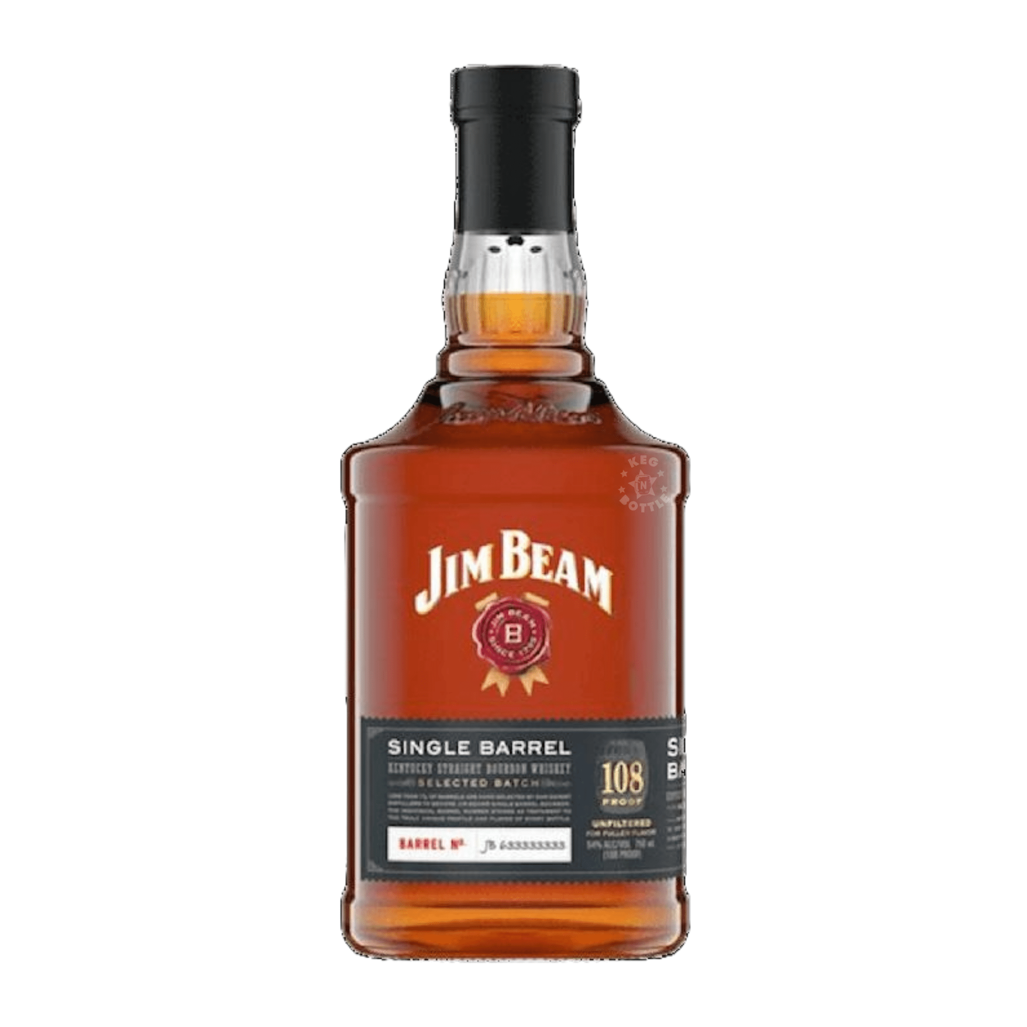 Jim Beam Single Barrel Bourbon Whiskey (750 ml)