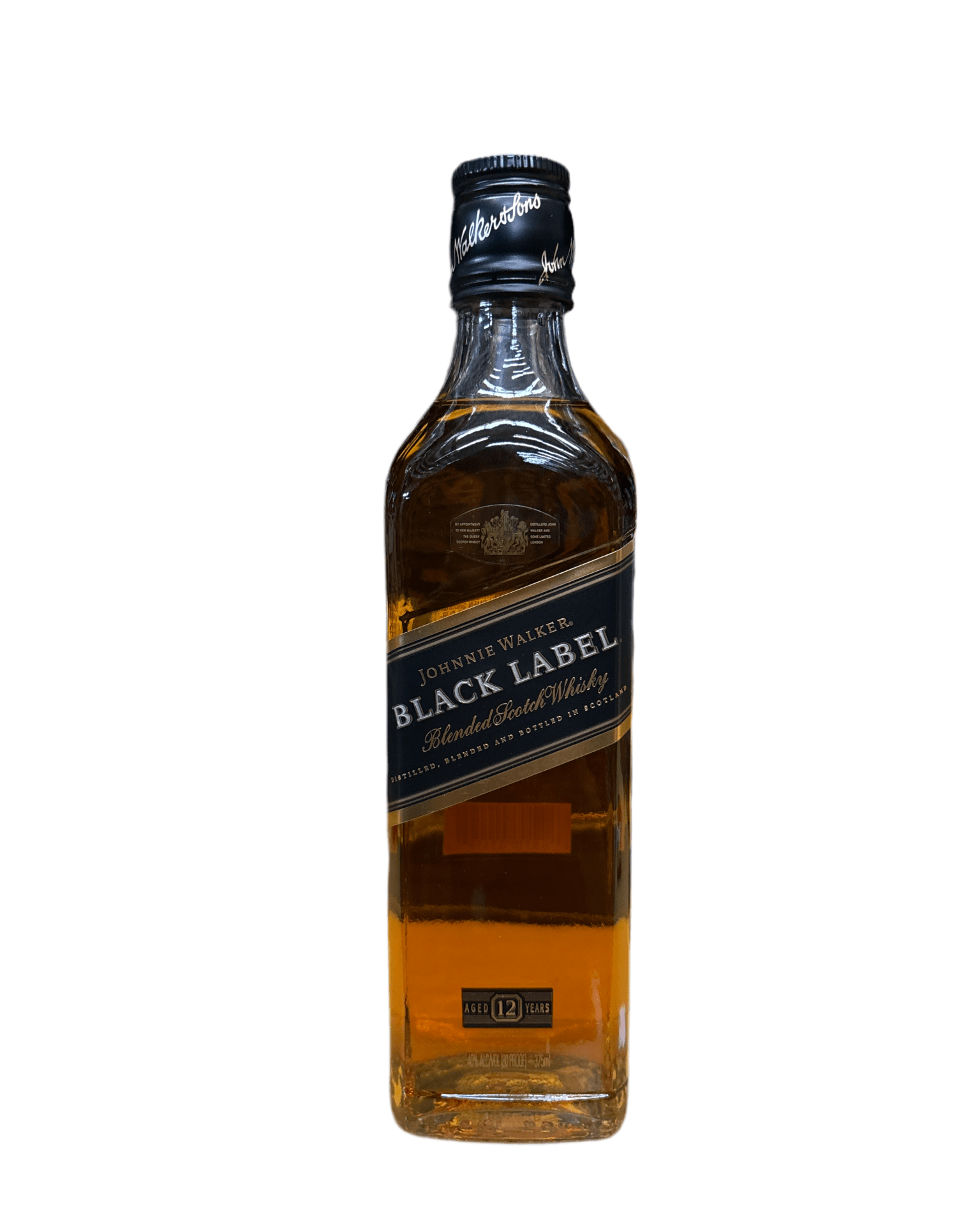 Johnnie Walker Black Label Blended Scotch Whisky (375 mL)