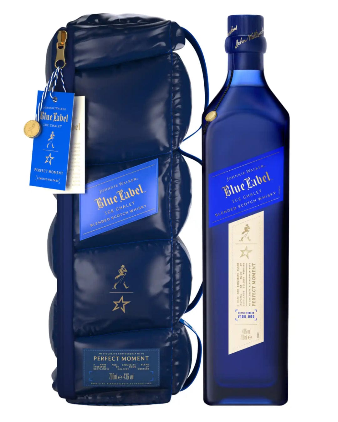 Johnnie Walker Blue Ice Chalet Perfect Moment Blended Scotch Whisky, 70 cl
