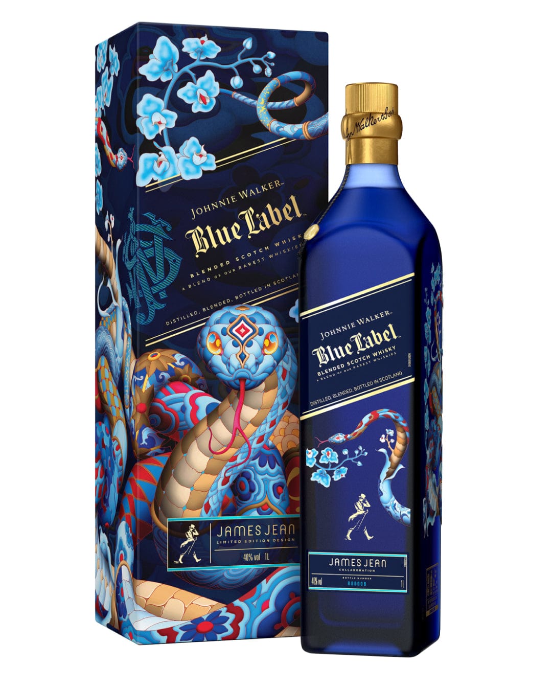 Johnnie Walker Blue Label Year of the Snake Blended Scotch Whisky, 70 cl