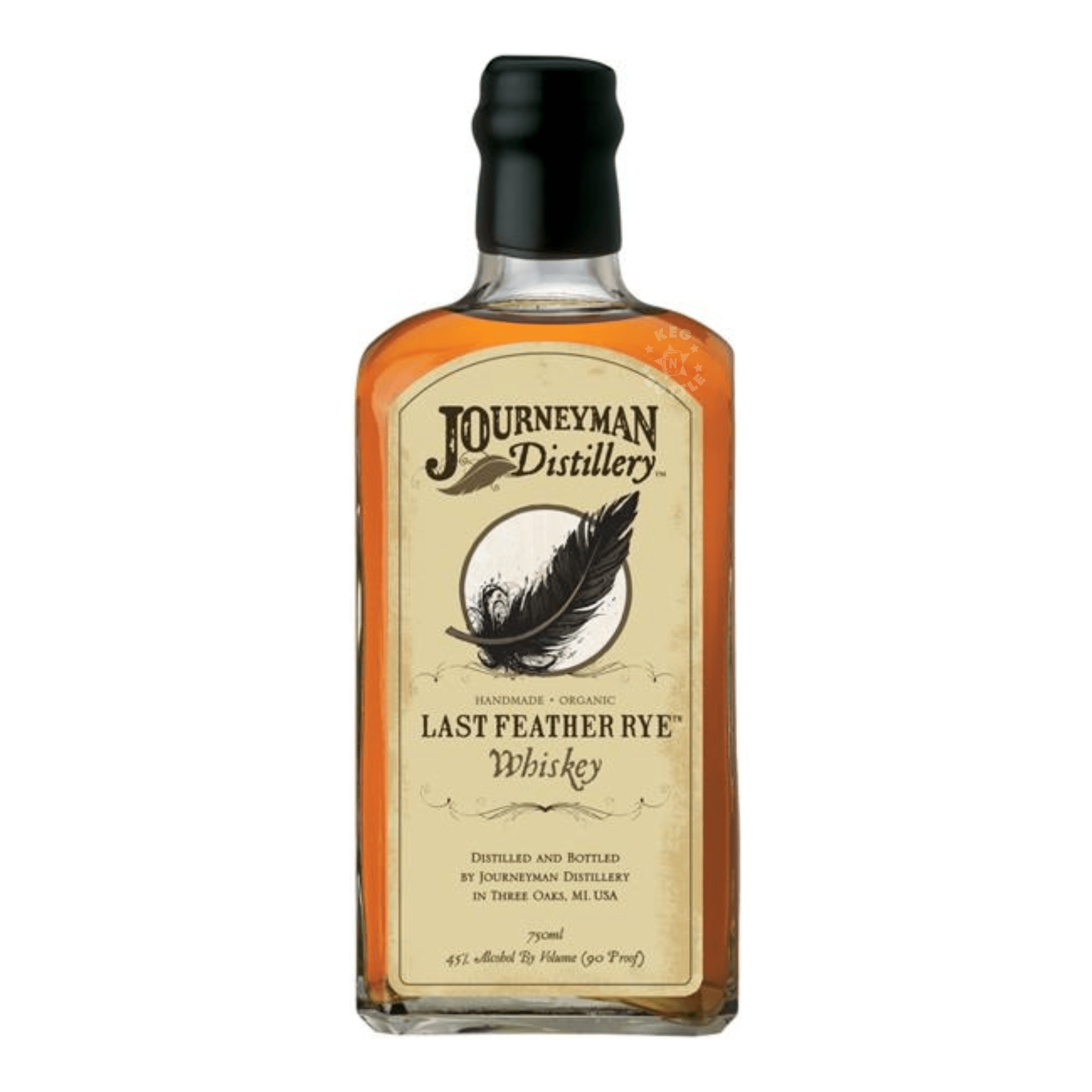Journeyman Distillery Last Feather Rye Whiskey (750 ml)