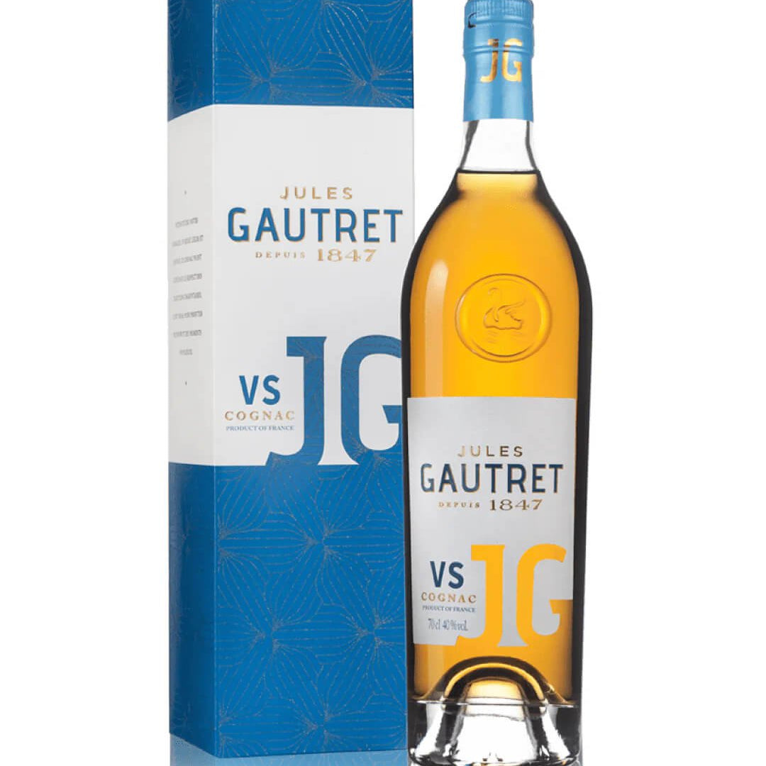 Jules Gautret 10 Year Old Cognac Gift Box, 70 cl