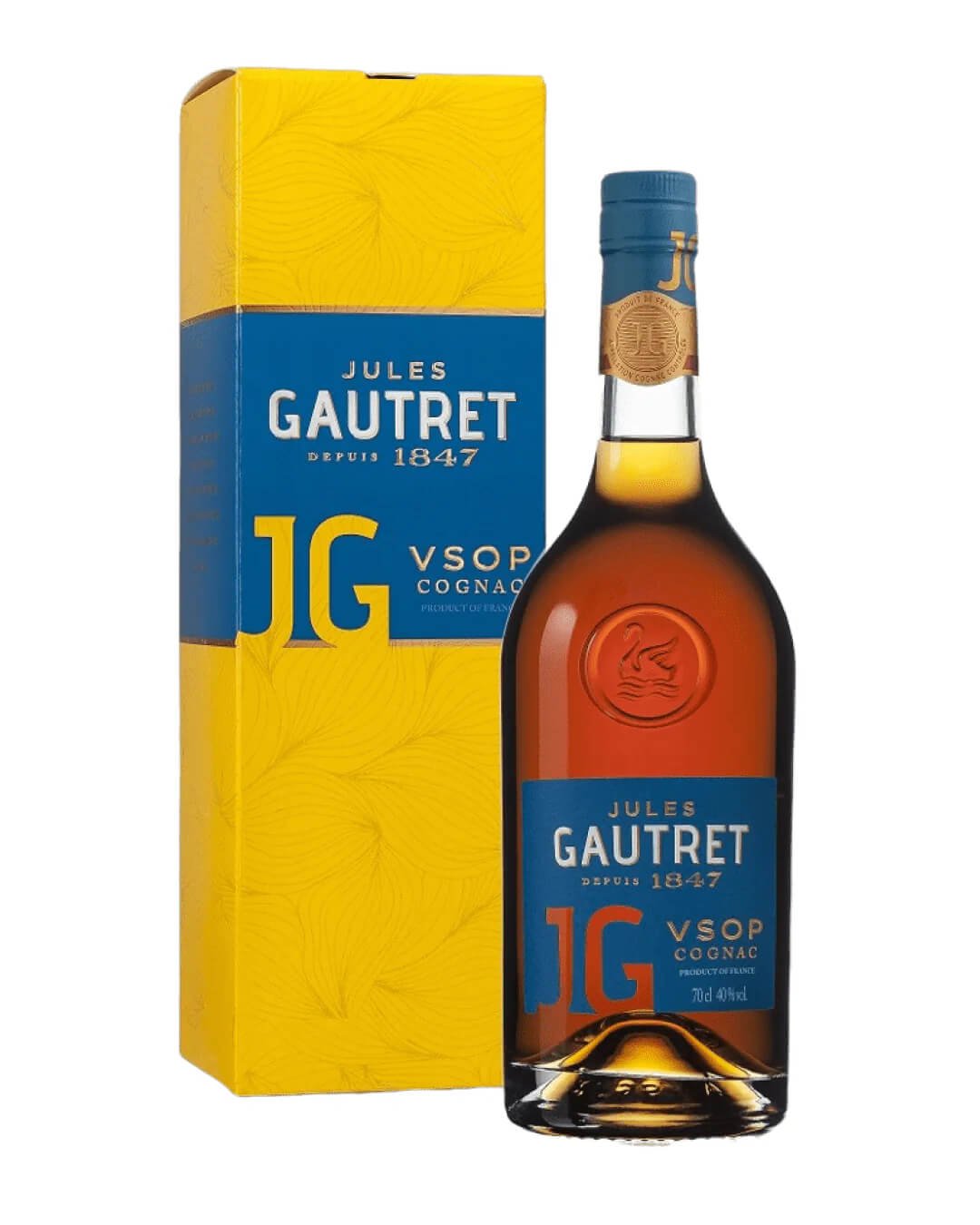 Jules Gautret VSOP Cognac Gift Box, 70 cl