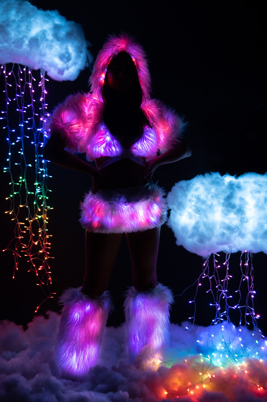 Light Up Hooded Shrug