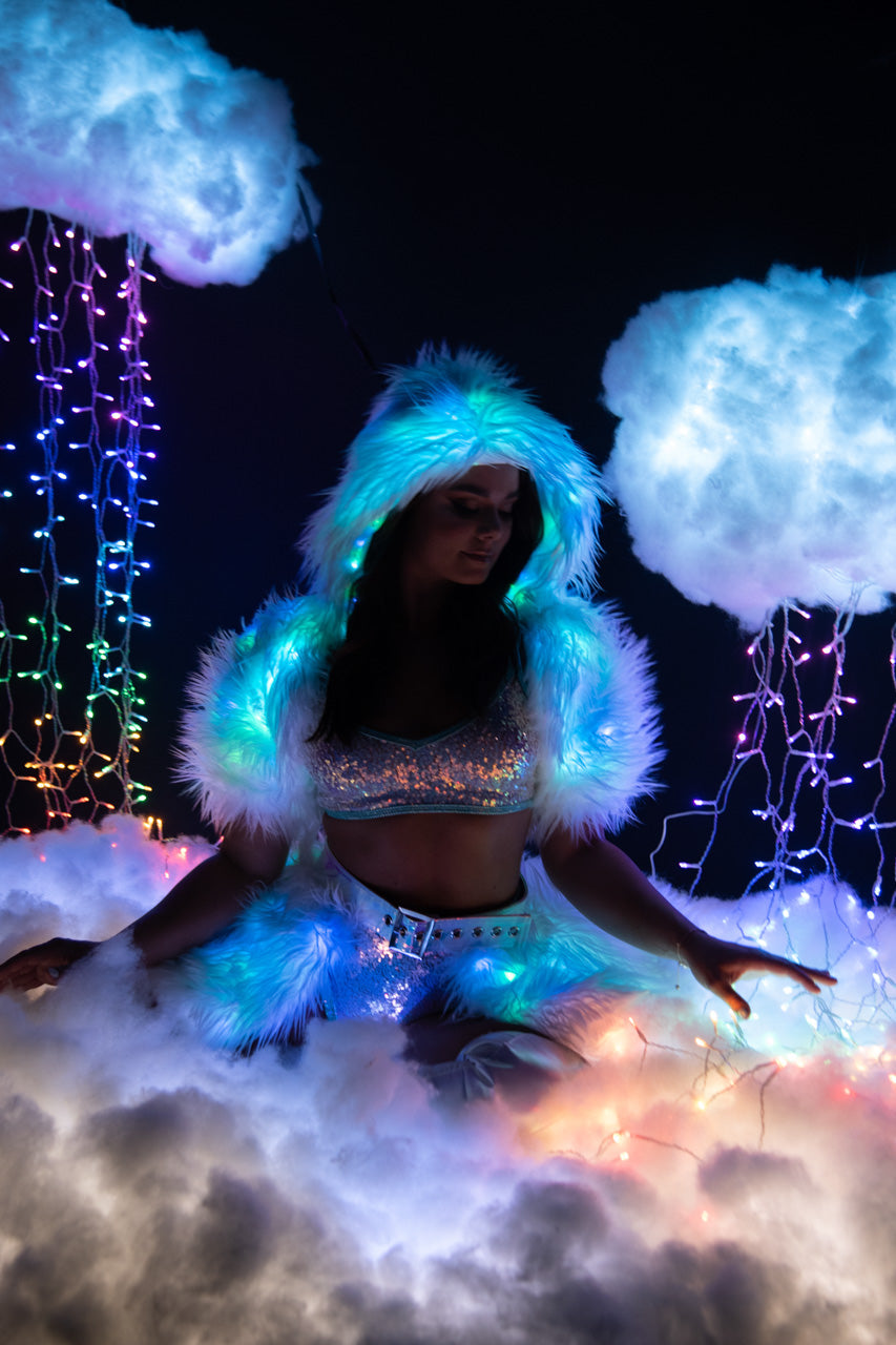 Light Up Hooded Shrug