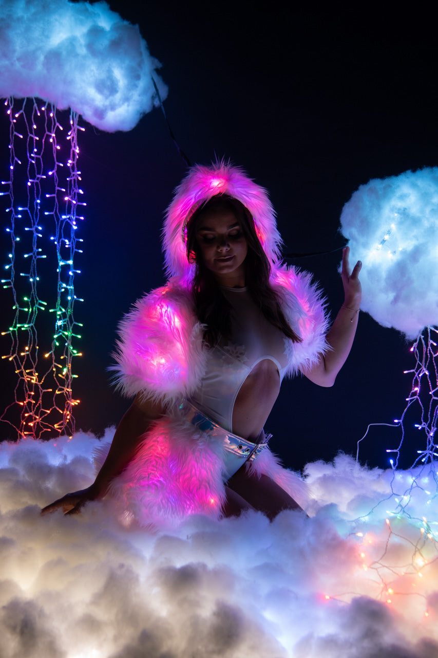 Light Up Hooded Shrug