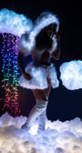 Light Up Furry Belted Skirt