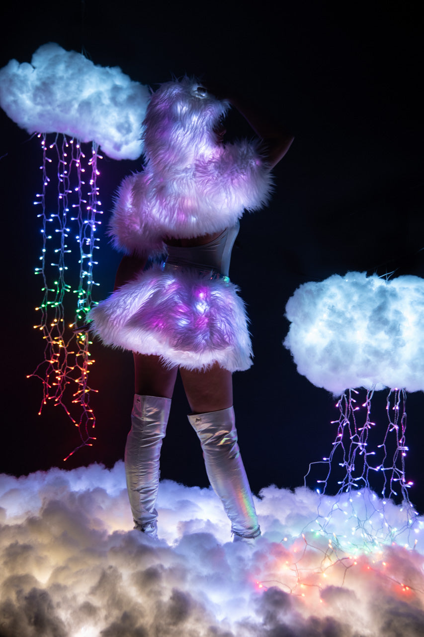 Light Up Hooded Shrug