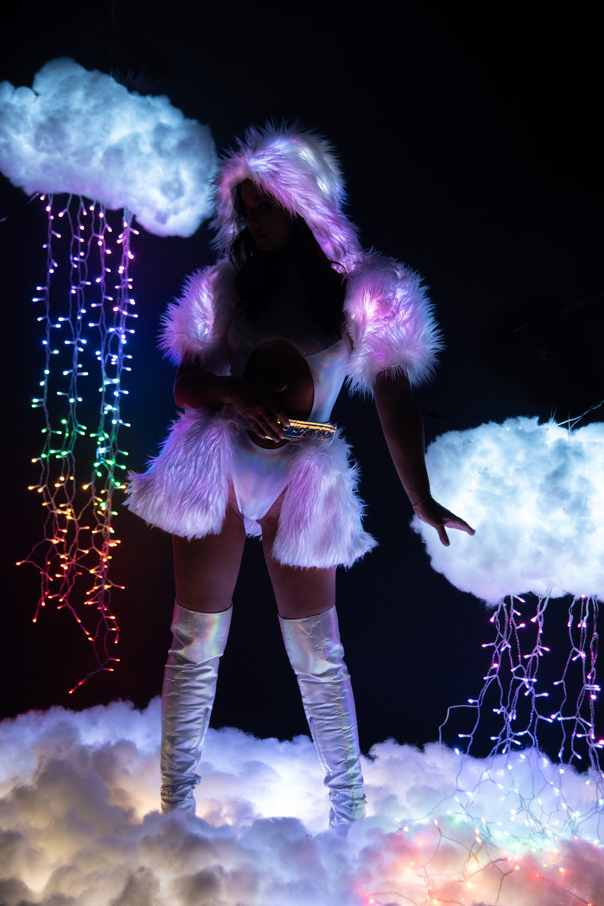 Light Up Hooded Shrug