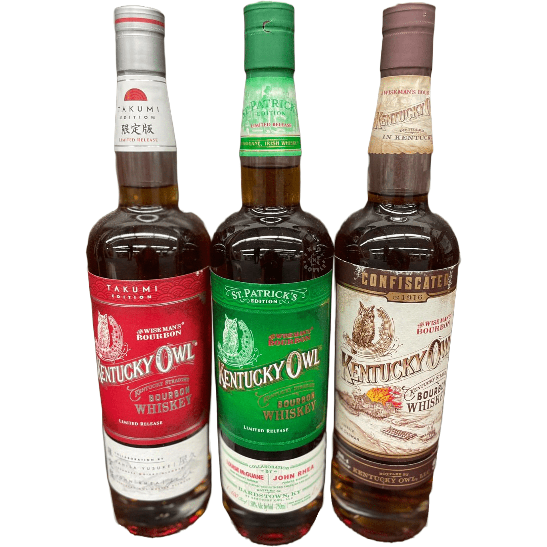 Kentucky Owl Combo Pack (3 x 750 ml)