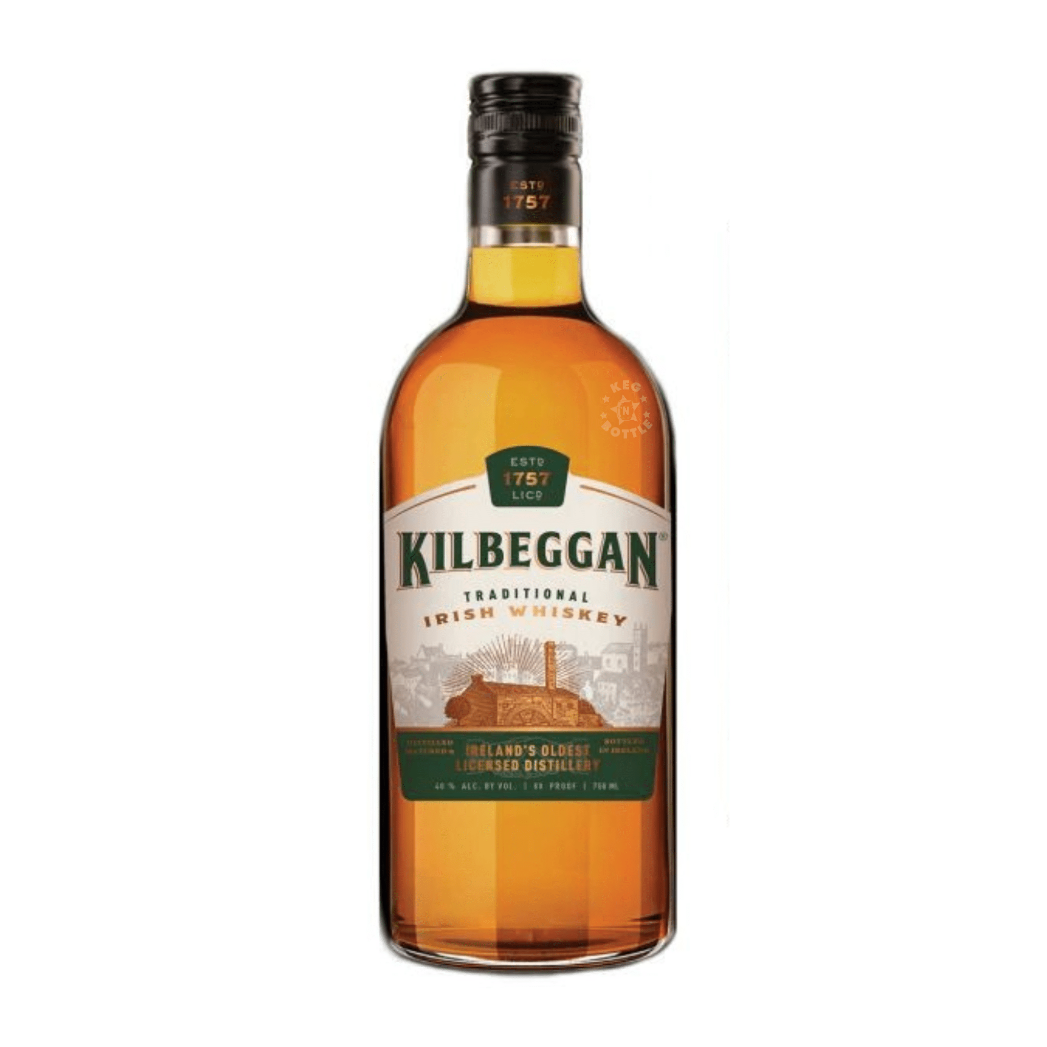 Kilbeggan Irish Whiskey (750 ml)