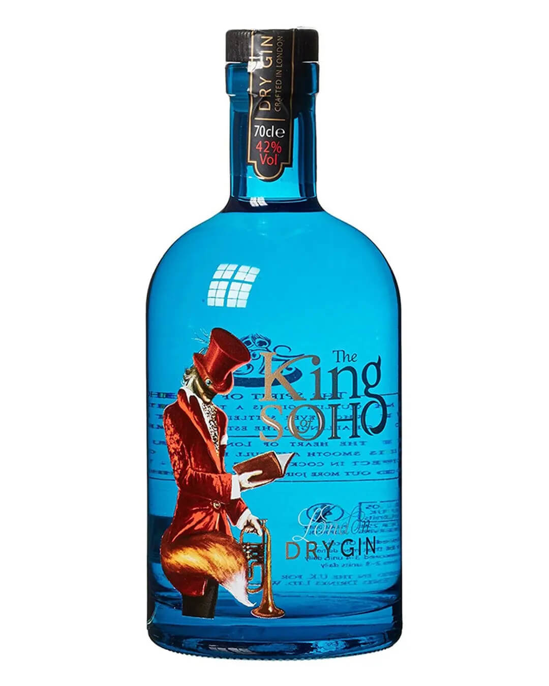 King of Soho Gin, 70 cl