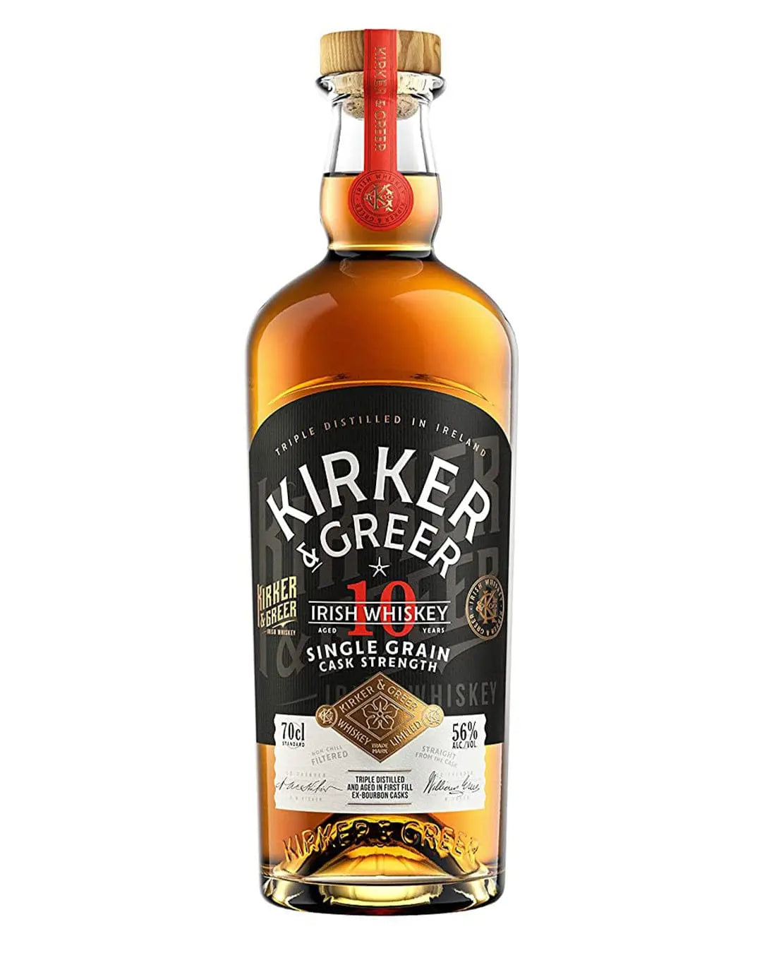 Kirker & Greer 10 Year Old Cask Strength Whiskey, 70 cl