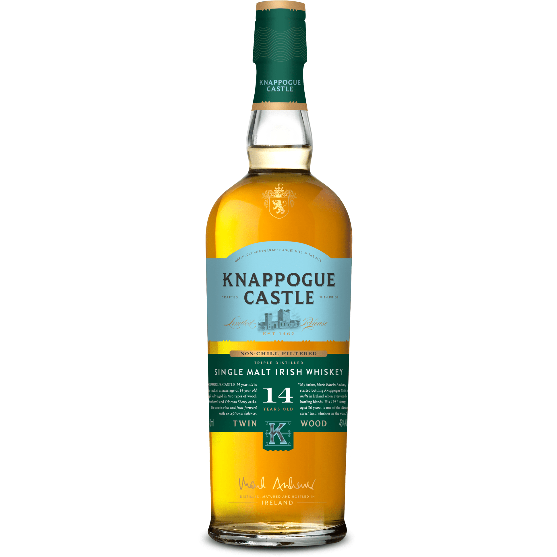 Knappogue Castle 14 Year Twin Wood (750 ml)