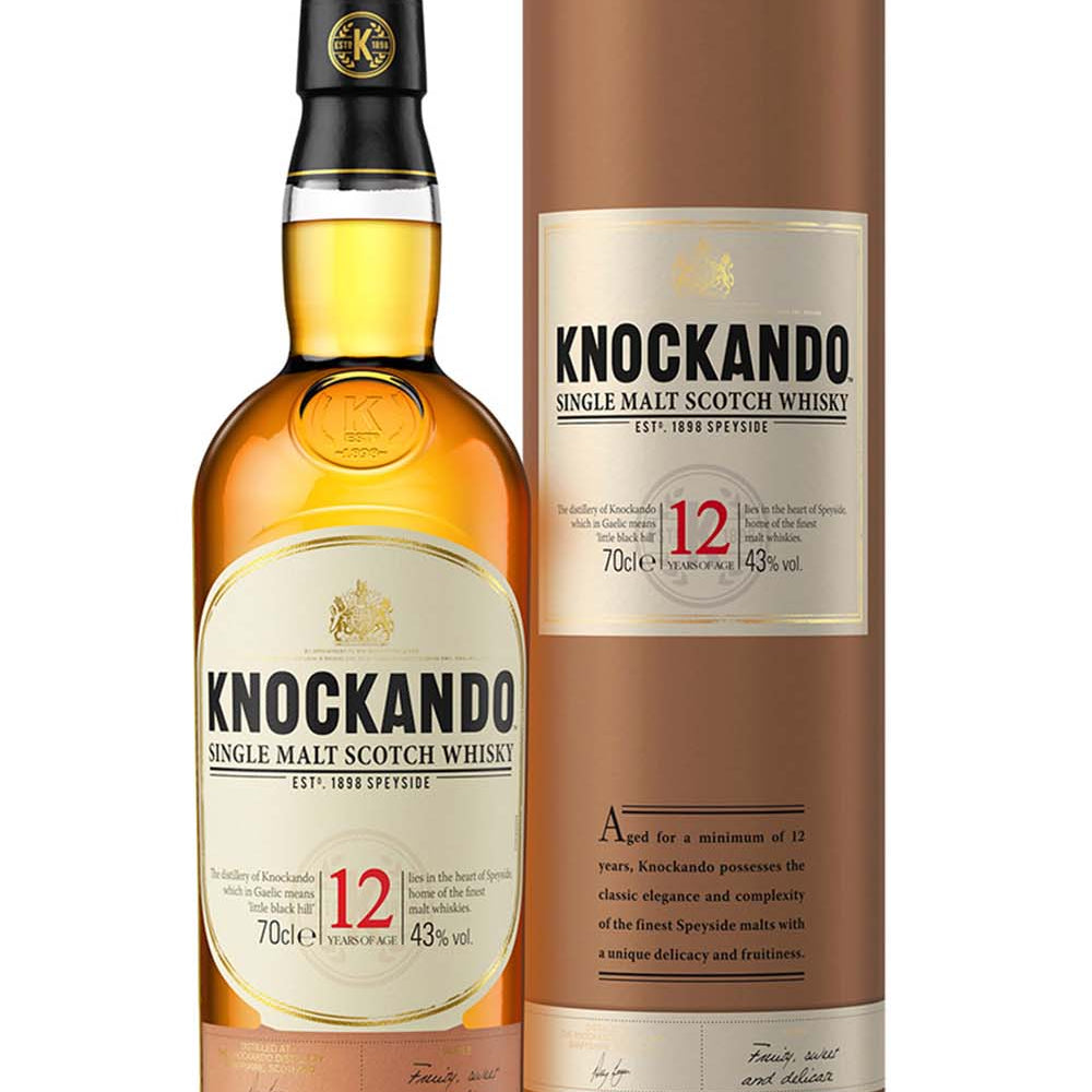 Knockando 12 Year Old Whisky, 70 cl