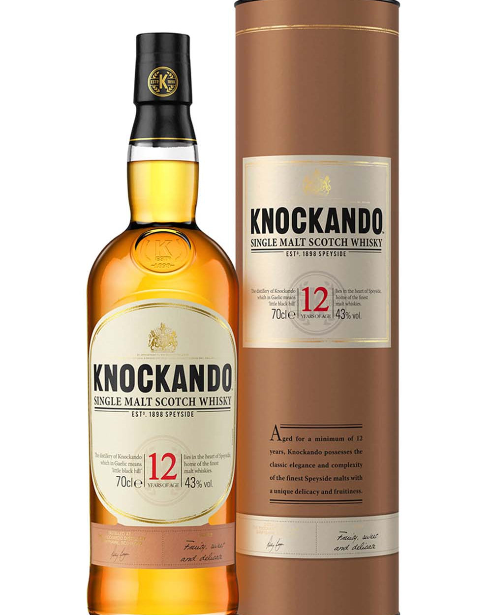 Knockando 12 Year Old Whisky, 70 cl