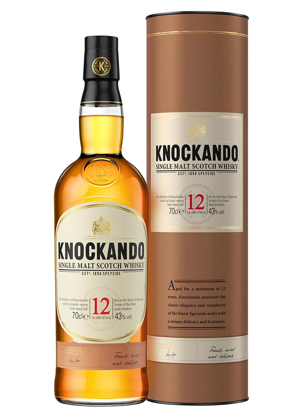 Knockando 12 Year Old Whisky, 70 cl