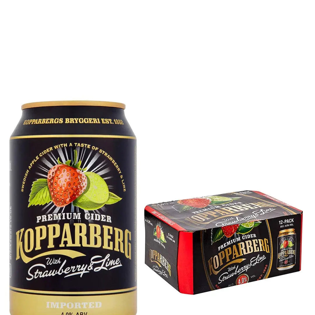 Kopparberg Strawberry & Lime Fridge Pack, 10 x 330 ml