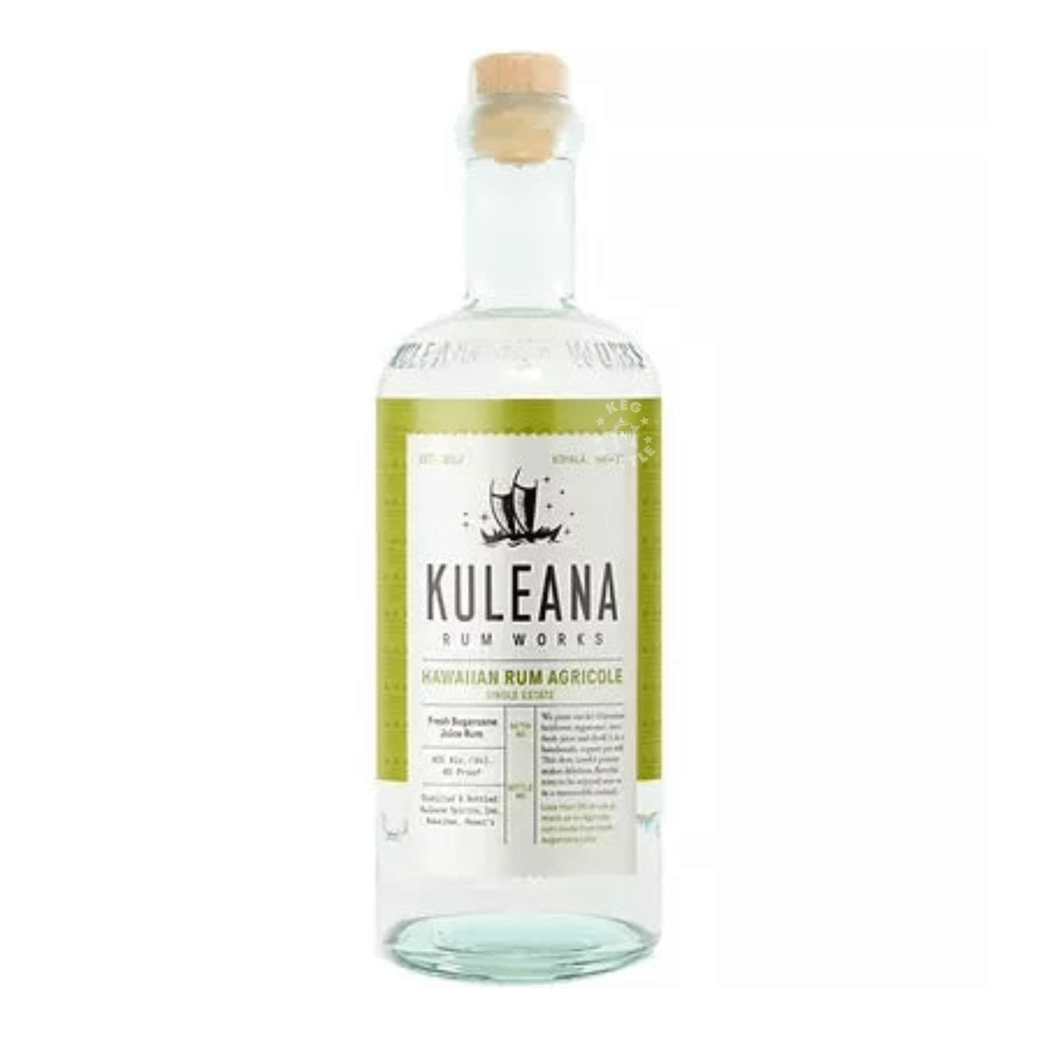 Kuleana Hawaiian Rum Agricole (750 ml)