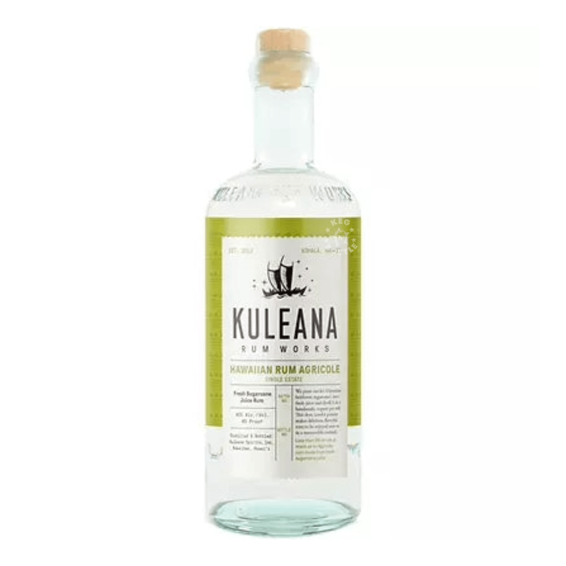 Kuleana Hawaiian Rum Agricole (750 ml)