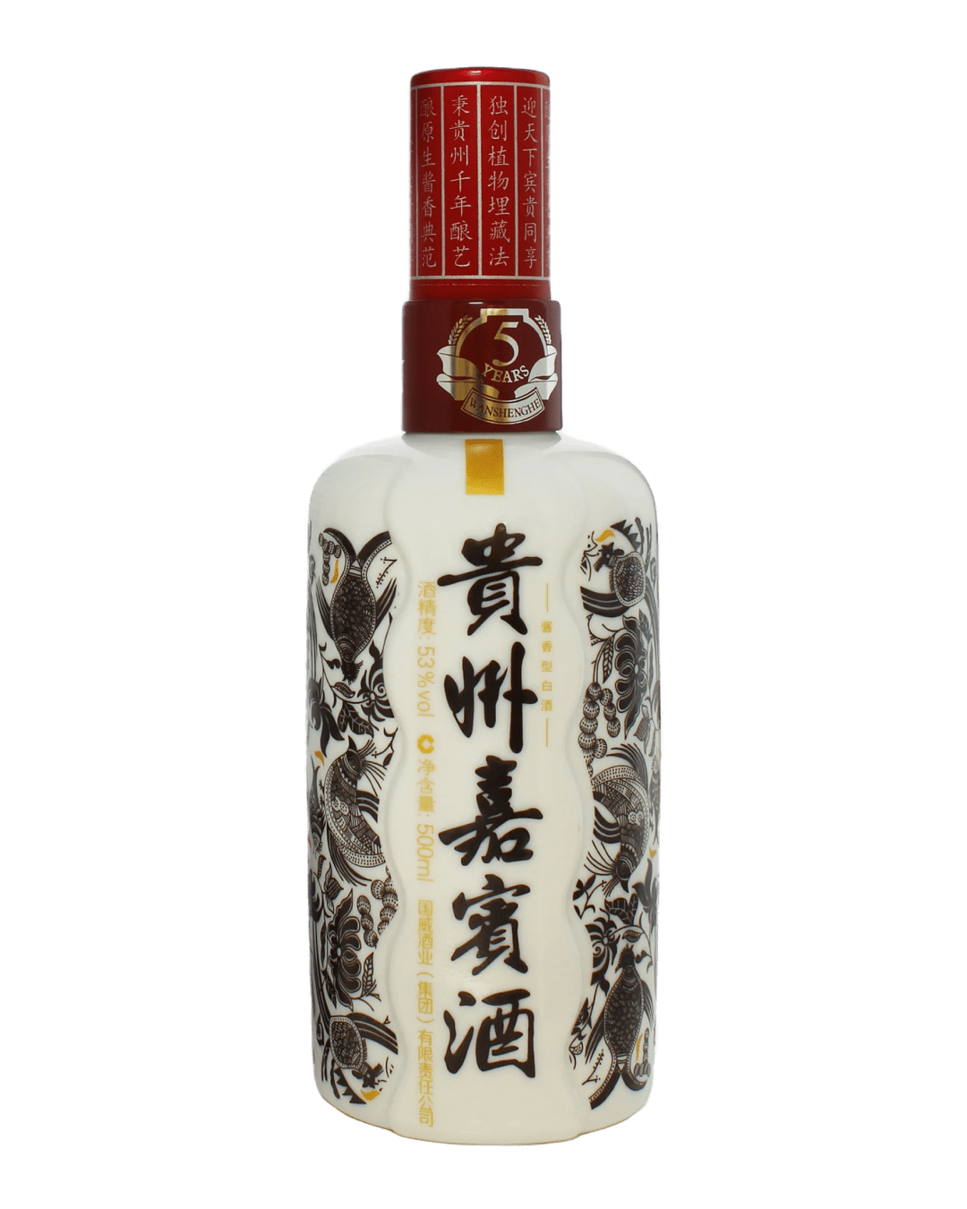 Kweichow Maotaizhen 5 Year Old Baijiu, 50 cl