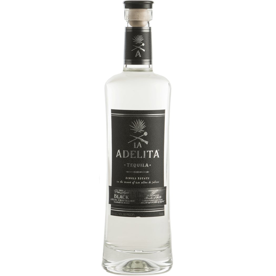 La Adelita Black Anejo Cristalino Tequila 750ML