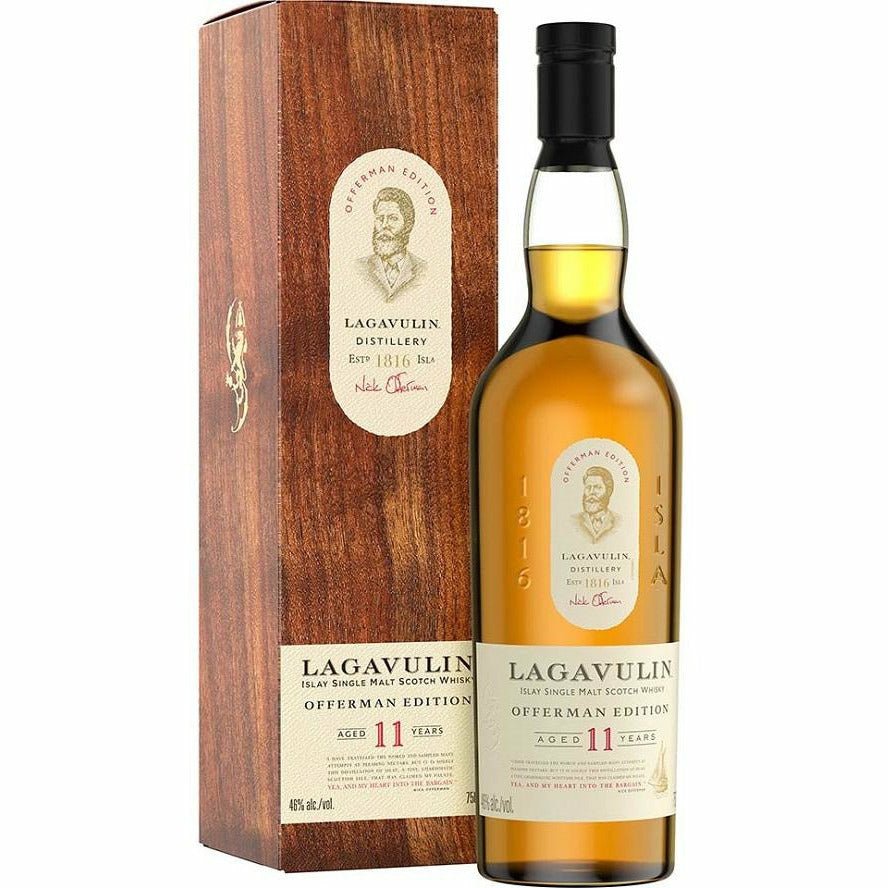 Lagavulin 11 Year Offerman Edition Single Malt Scotch (750 ml)