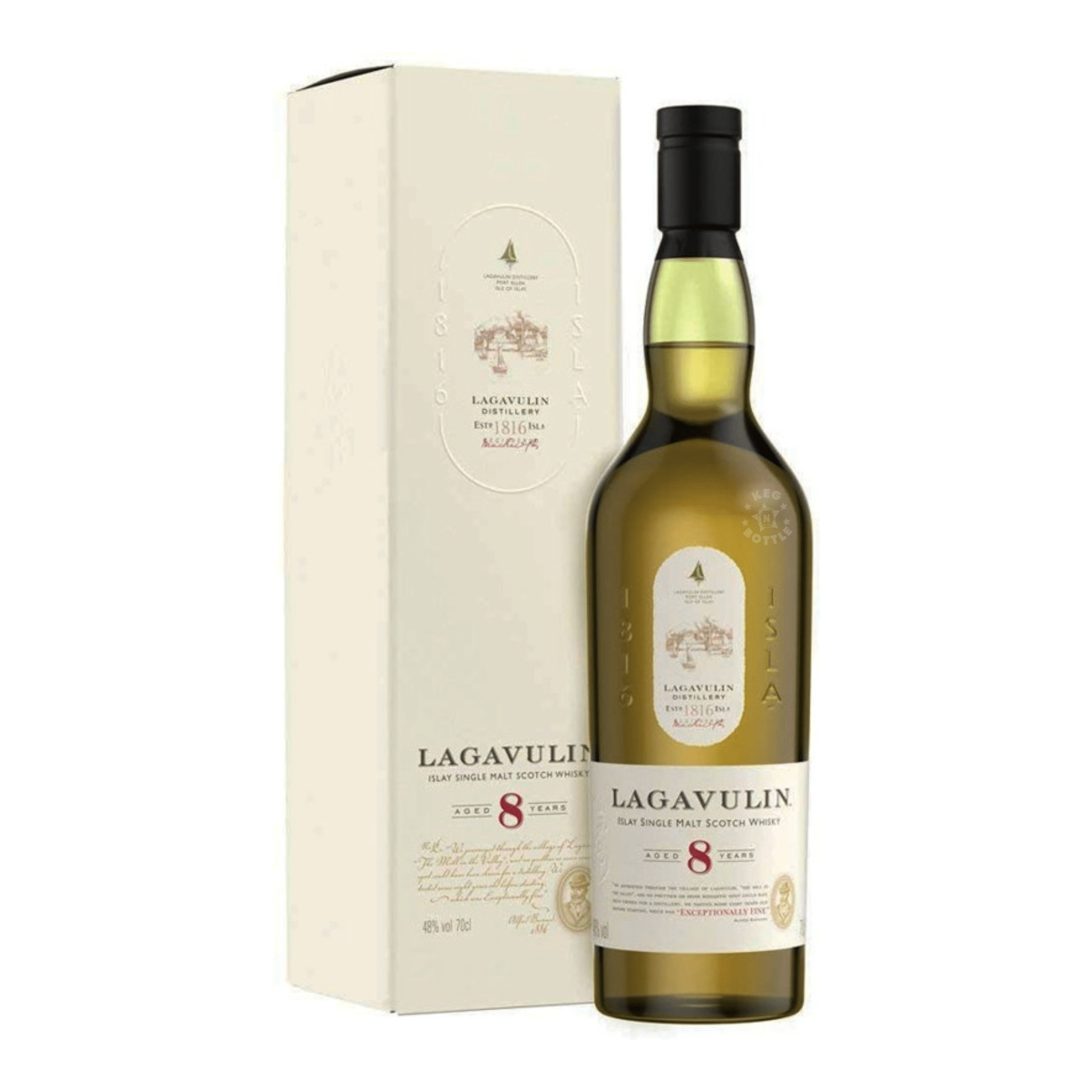 Lagavulin 8 Year Single Malt Scotch Whisky (750 ml)