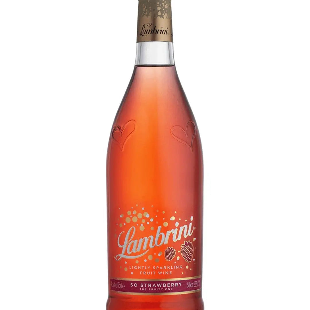 Lambrini So Strawberry Slightly Sparkling Fruit Wine, 75 cl
