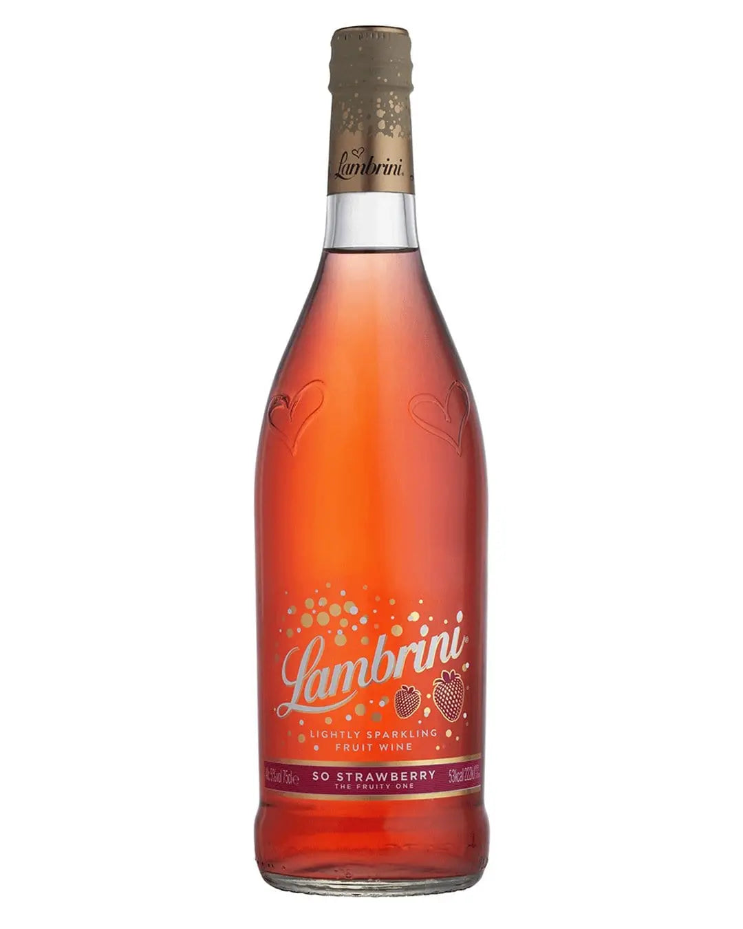 Lambrini So Strawberry Slightly Sparkling Fruit Wine, 75 cl