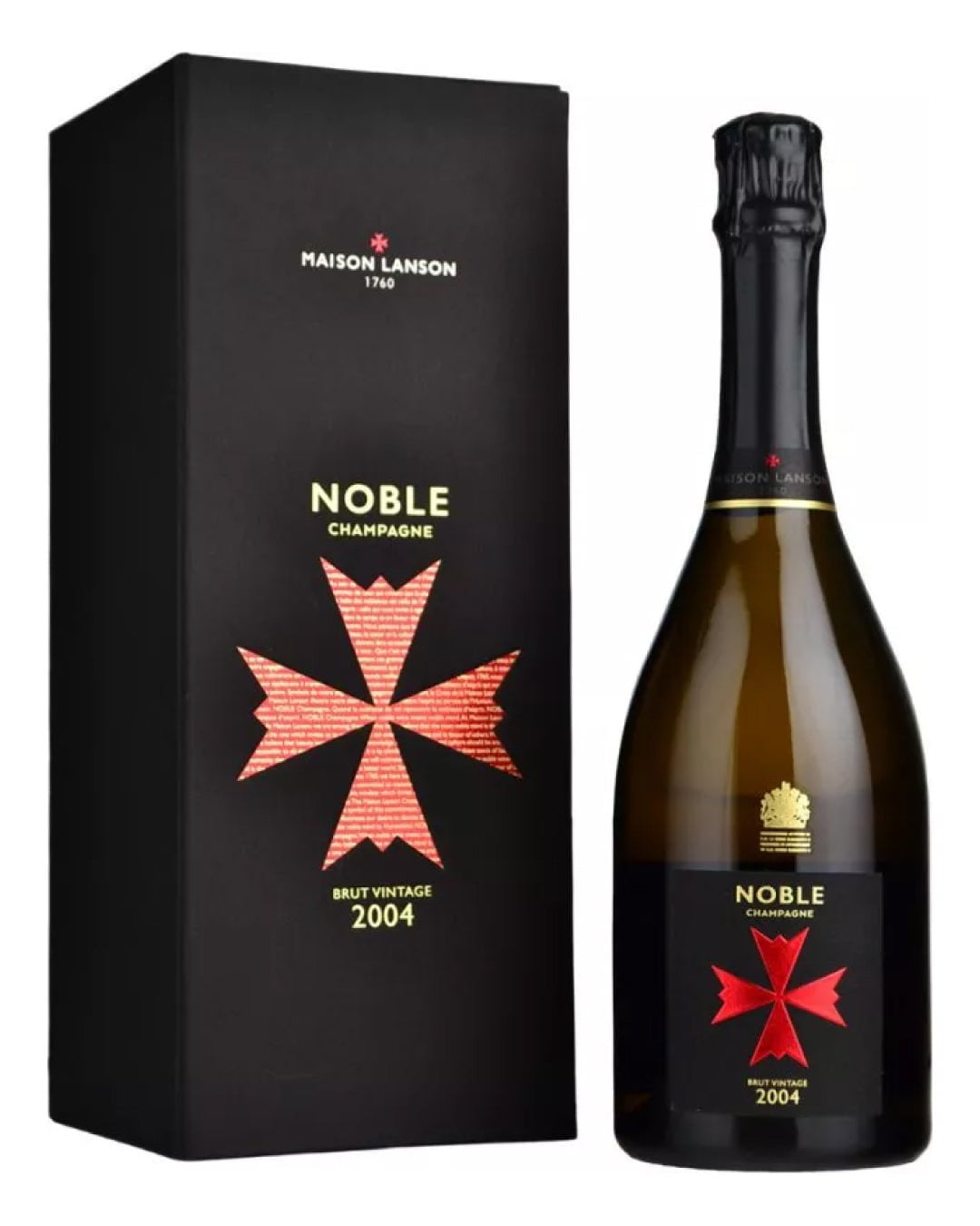 Lanson Noble Brut Vintage 2004 Champagne Gift Box, 75 cl