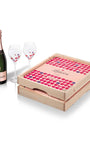 Lanson Rosé Champagne Fruit Market Gift Set, 75 cl