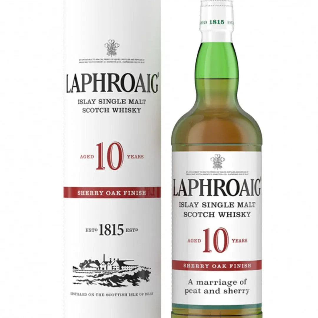 Laphroaig 10 Year Old Sherry Oak Finish Whisky, 70 cl