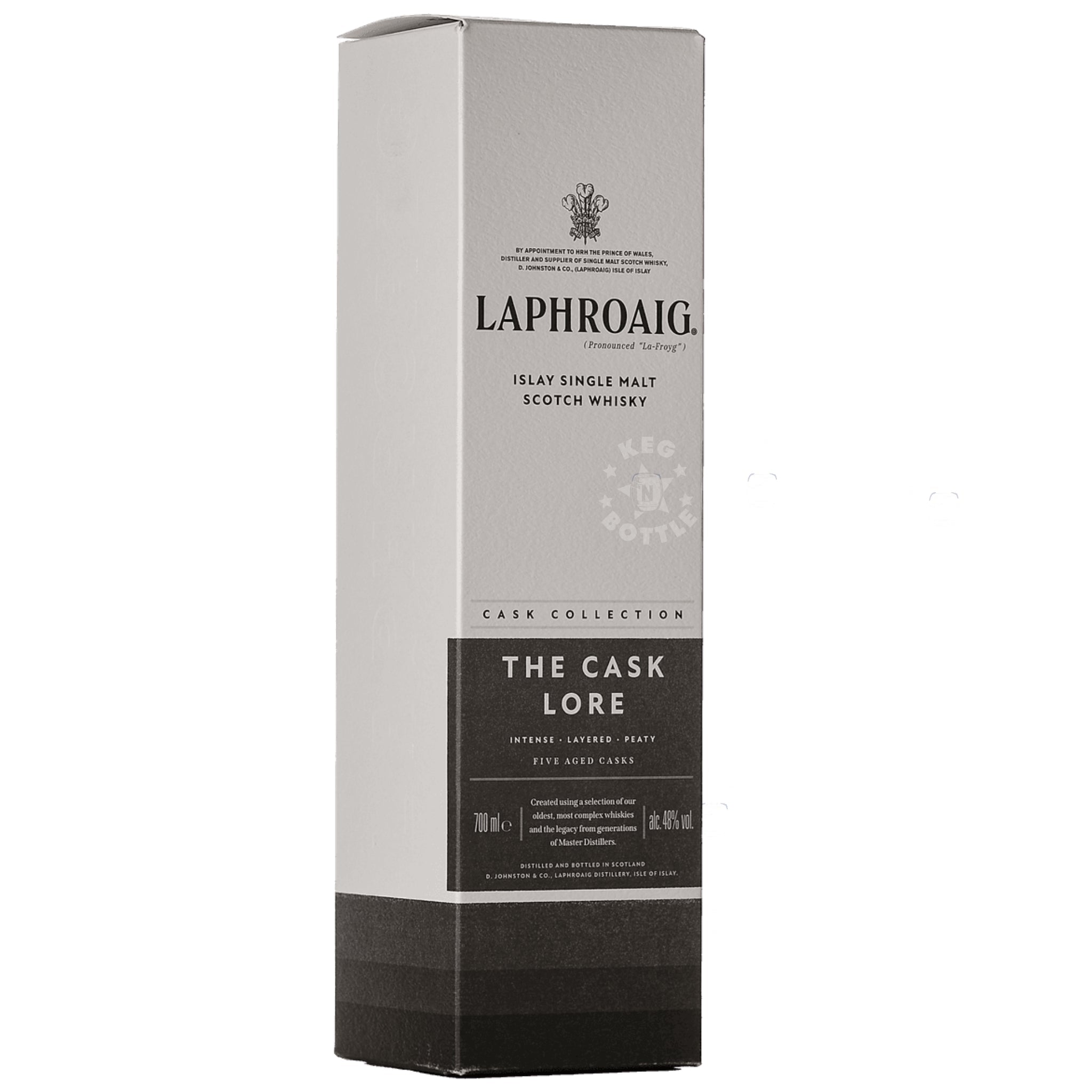 Laphroaig Lore Islay Single Malt Scotch Whiskey (750mL)