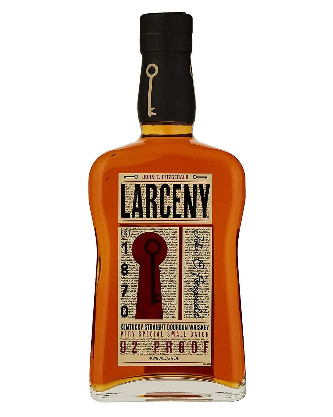 Larceny Kentucky Straight Bourbon Whiskey, 70 cl